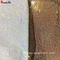 New Design fancy Sequin Fabric Gold